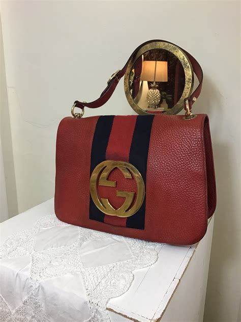 gucci bag with strawberry charm|vintage gucci blondie bag.